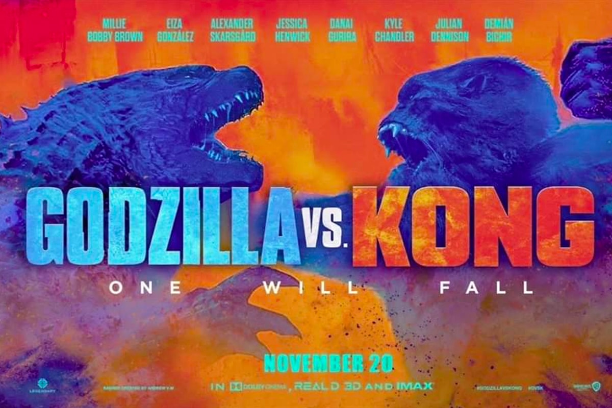 Take a First Look at the 'Godzilla vs. Kong' Battle