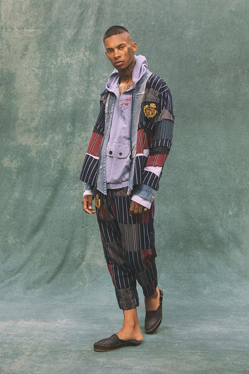 Greg Lauren Summer 2021 Lookbook menswear streetwear s21 collection hoodies jackets pants t shirts graphics deconstructing americana