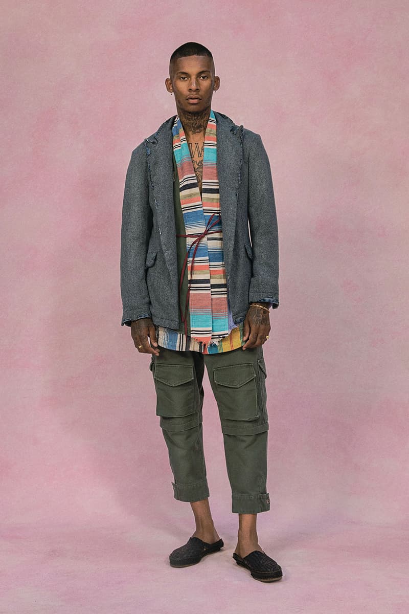 Greg Lauren Summer 2021 Lookbook menswear streetwear s21 collection hoodies jackets pants t shirts graphics deconstructing americana