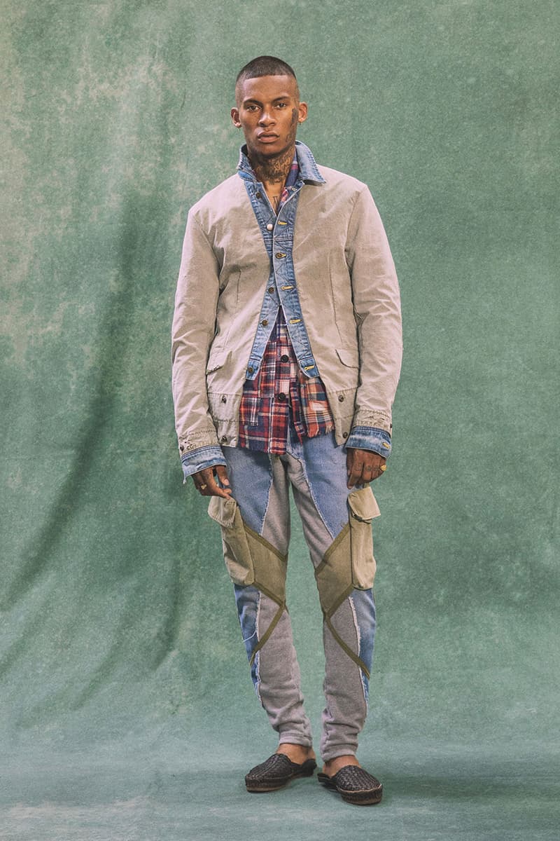 Greg Lauren Summer 2021 Lookbook menswear streetwear s21 collection hoodies jackets pants t shirts graphics deconstructing americana