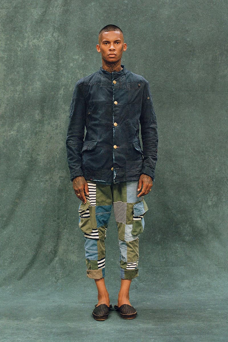 Greg Lauren Summer 2021 Lookbook menswear streetwear s21 collection hoodies jackets pants t shirts graphics deconstructing americana