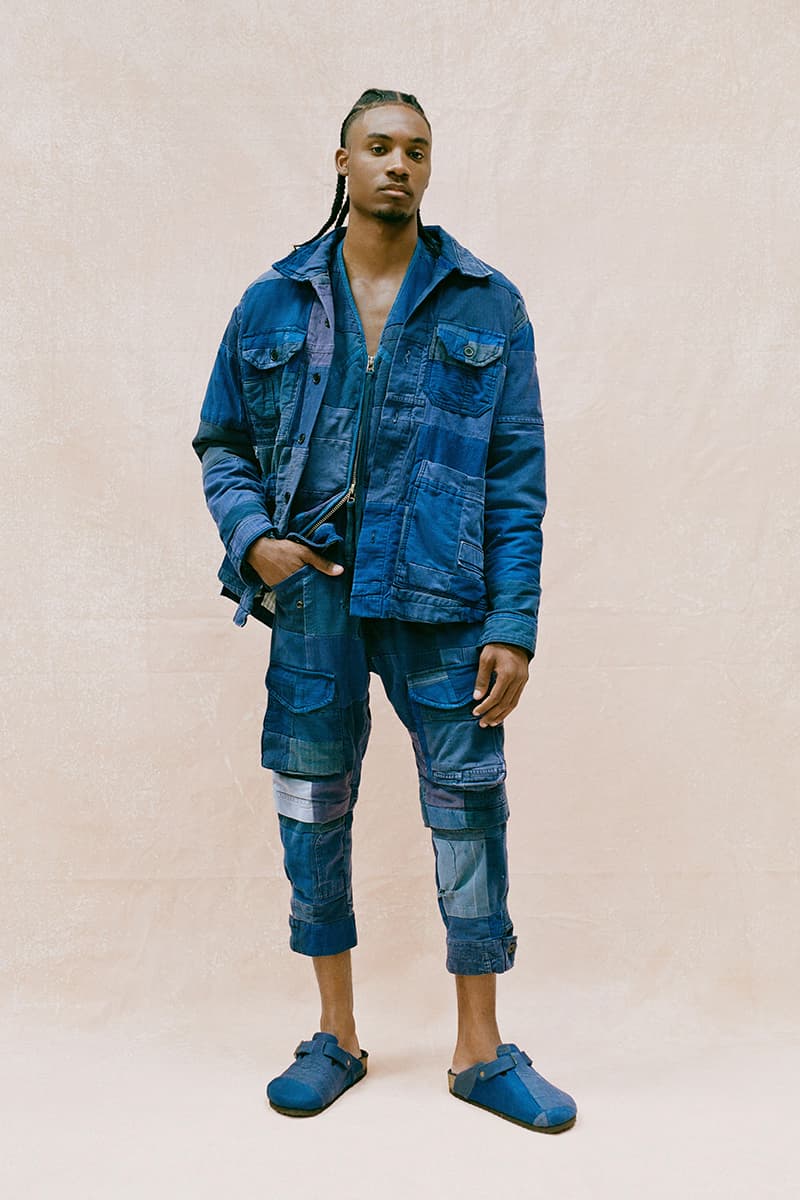 Greg Lauren Summer 2021 Lookbook menswear streetwear s21 collection hoodies jackets pants t shirts graphics deconstructing americana