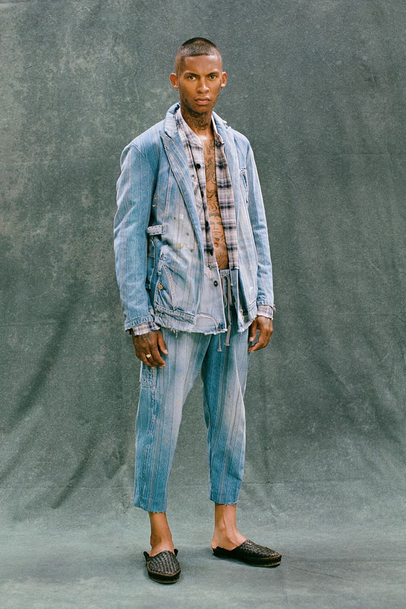 Greg Lauren Summer 2021 Lookbook menswear streetwear s21 collection hoodies jackets pants t shirts graphics deconstructing americana