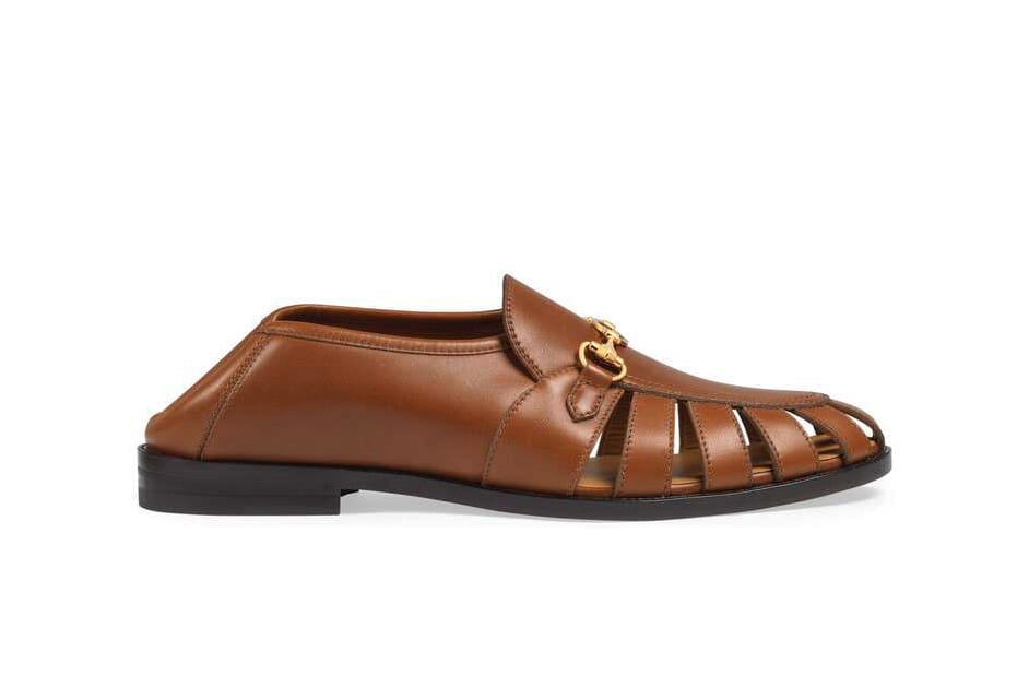 Gucci Brown Men's Loafer With Horsebit 