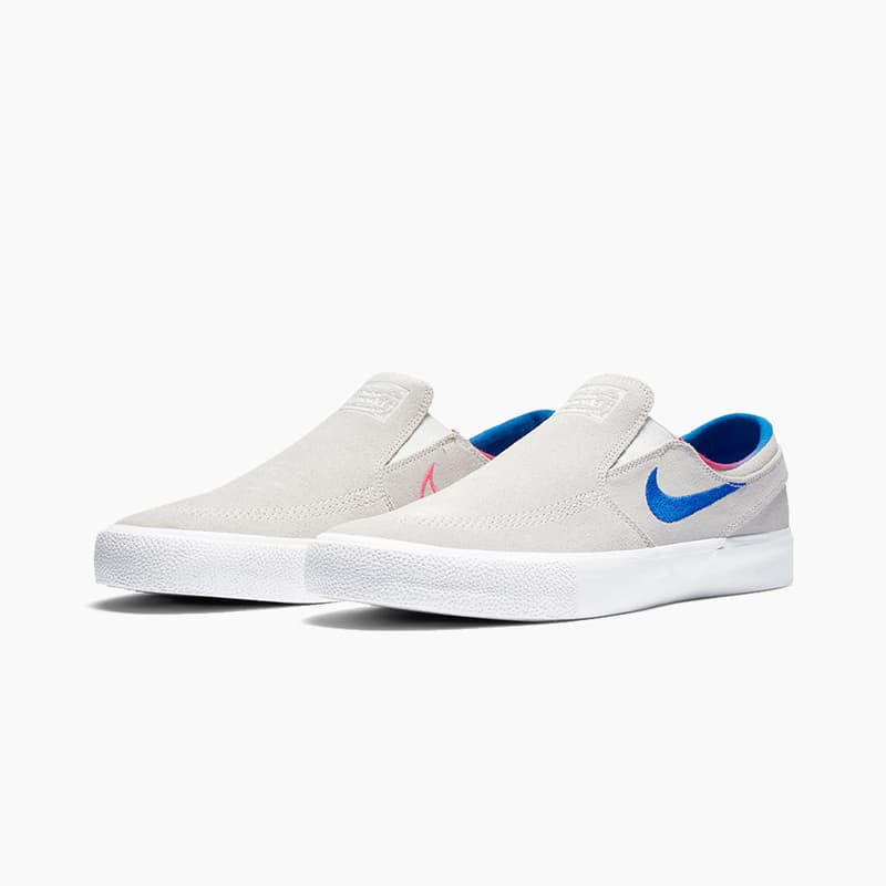 Nike Sb React Bruin Pink Racer Blue Cv5980 100 Sneakernews Com