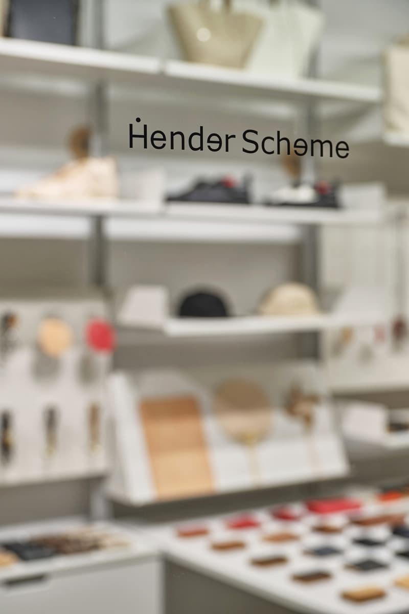 Hender Scheme Rayard Miyashita Park Sukima Store inside look japan shop mall