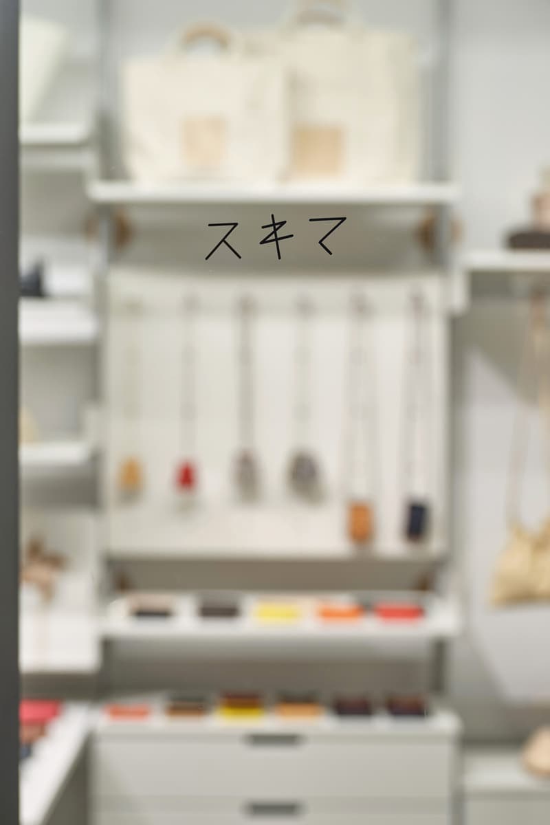 Hender Scheme Rayard Miyashita Park Sukima Store inside look japan shop mall