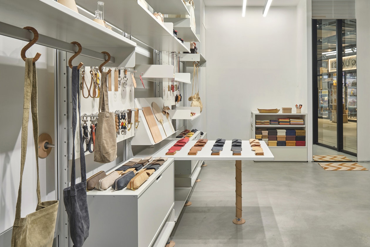 Hender Scheme Rayard Miyashita Park Sukima Store inside look japan shop mall