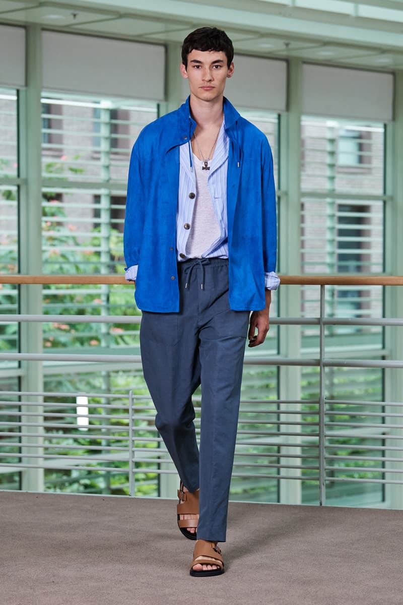 Hermès Spring 2021 Menswear Collection Runway apparel clothing ss21 summer