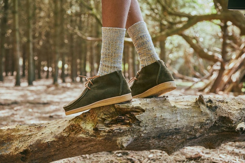 yogi footwear hikerdelic proper mag collaboration eric shoes fw20 fall winter 2020 tumeric dark olive moss