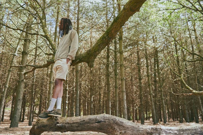 yogi footwear hikerdelic proper mag collaboration eric shoes fw20 fall winter 2020 tumeric dark olive moss