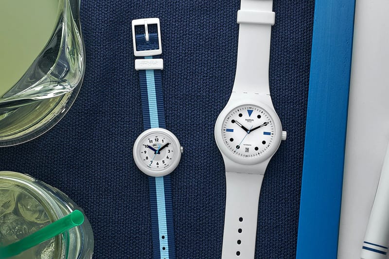 HODINKEE Taps Swatch for Two Playful Summer-Ready Timepieces