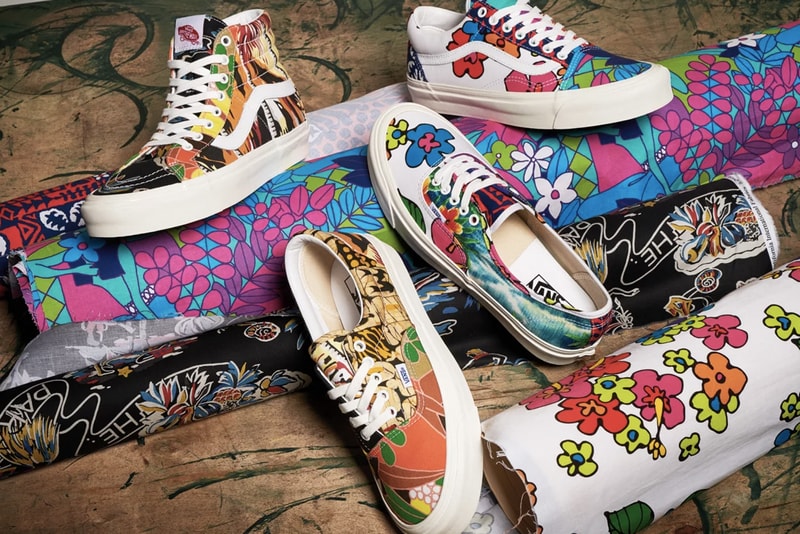Vans Anaheim Factory 2020 collection Hoffman California Fabrics Sk8 Hi Era Old Skool Authentic Footwear Release Information Closer Look Drop Date Skateboarding Surf Culture Cali Hand Dyed Limited Edition