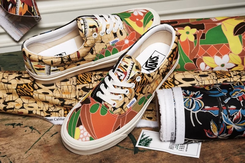 Vans Anaheim Factory 2020 collection Hoffman California Fabrics Sk8 Hi Era Old Skool Authentic Footwear Release Information Closer Look Drop Date Skateboarding Surf Culture Cali Hand Dyed Limited Edition