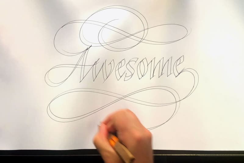 Seb Lester Calligraphy Artist How To Draw Video Hypebeast