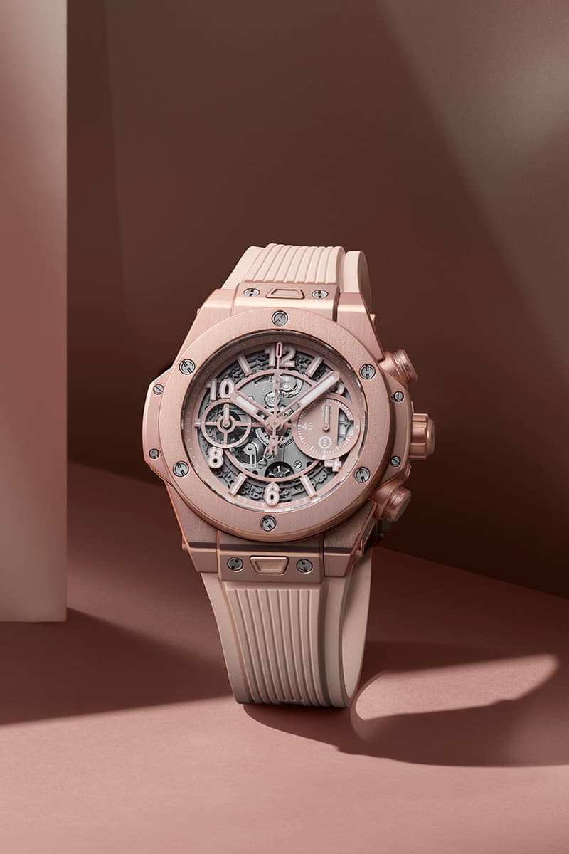 Hublot Garage Italia Big Bang Millennial Pink Chronograph watch timepiece collaboration release date info buy