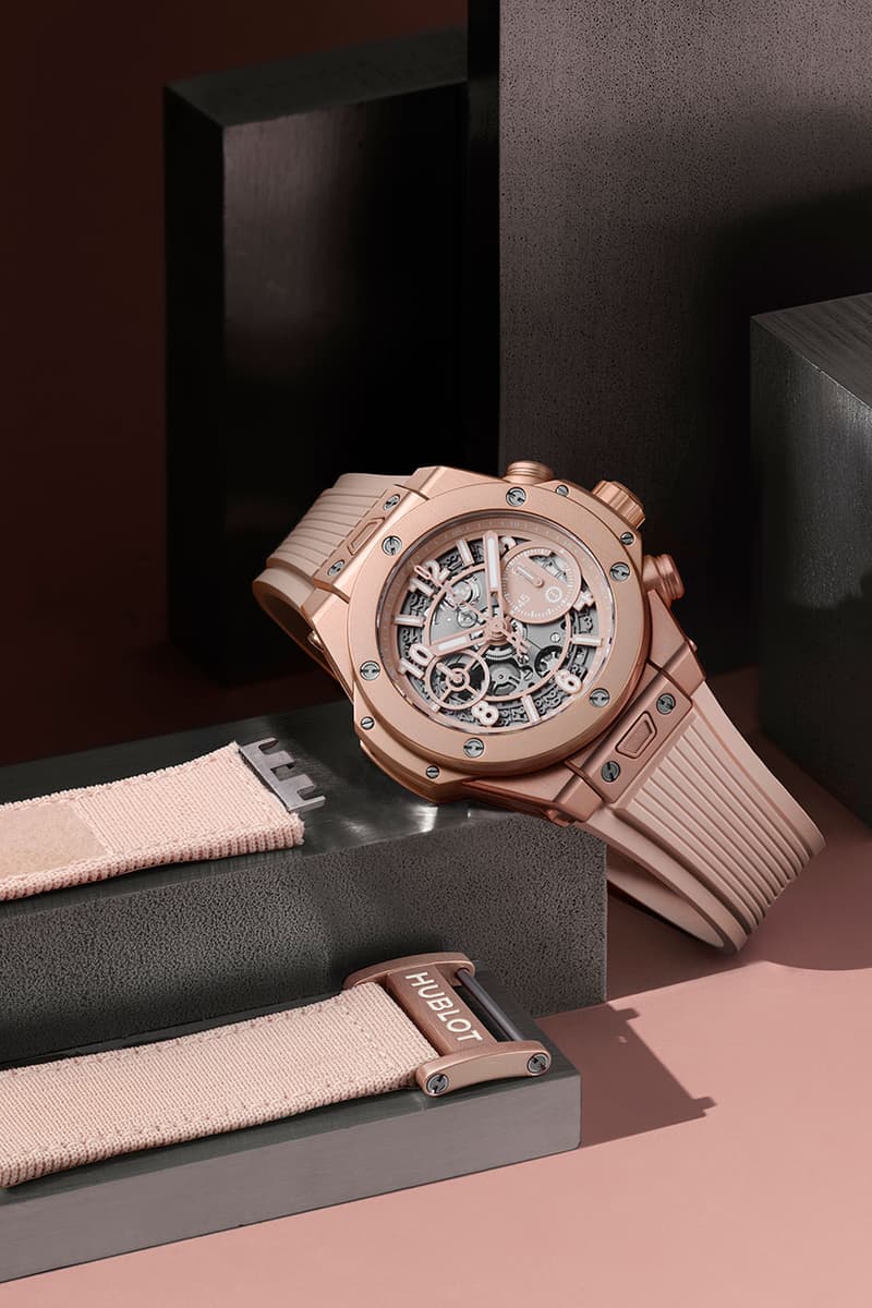 Hublot Garage Italia Big Bang Millennial Pink Chronograph watch timepiece collaboration release date info buy