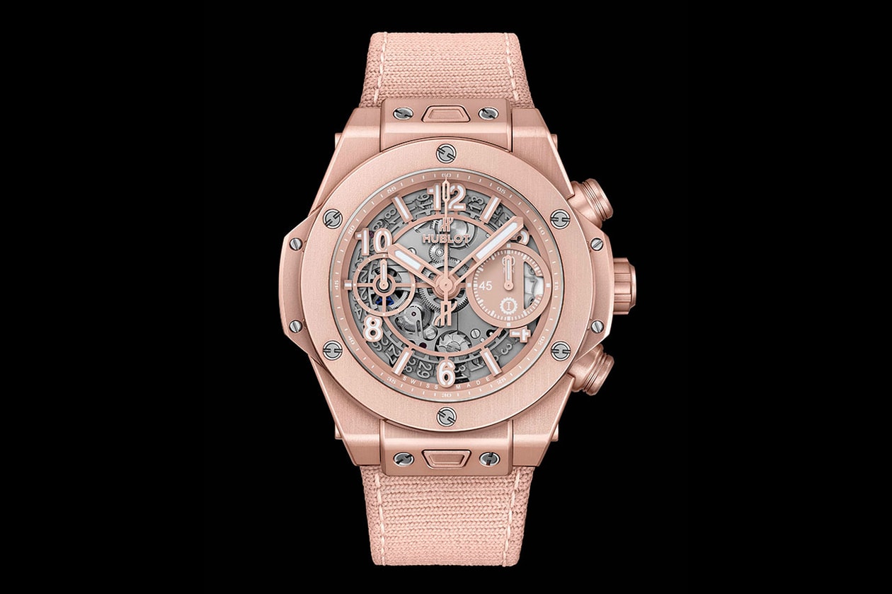 Hublot Garage Italia Big Bang Millennial Pink Chronograph watch timepiece collaboration release date info buy