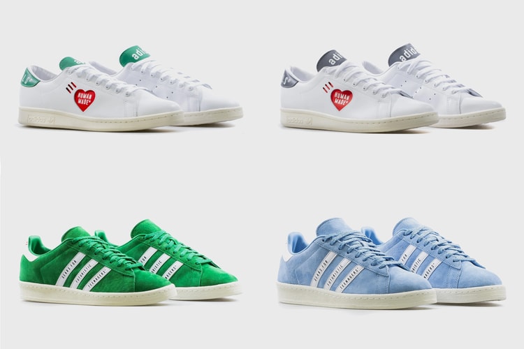 HUMAN MADE and adidas Ready New Takes on the Stan Smith and Campus