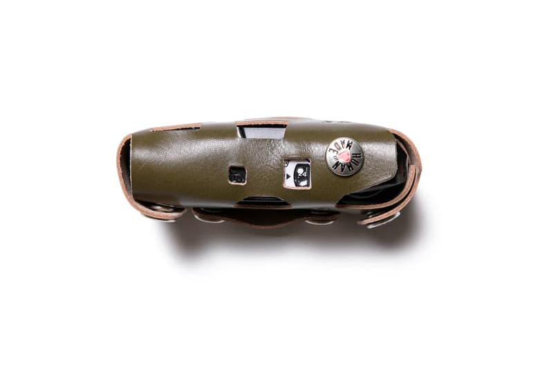 HUMAN MADE Disposable Camera Leather Accessories Release nigo leather handmade film cameras