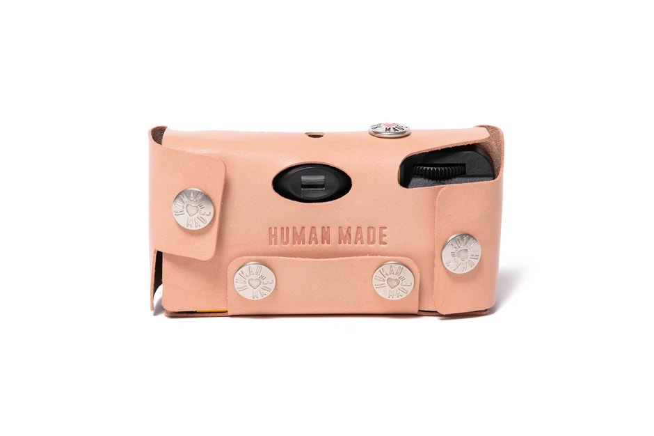 HUMAN MADE Disposable Camera Leather Accessories Release nigo leather handmade film cameras 