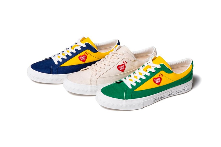 HUMAN MADE's New Heart Shoes Embody Vibrant Summertime Palettes