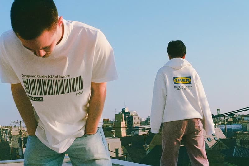 IKEA Harajuku EFTERTRADA Summer 2020 Apparel Collection tokyo japan menswear streetwear ss20 lookbook t shirts hoodies logos graphics