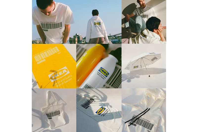 IKEA Harajuku EFTERTRADA Summer 2020 Apparel Collection tokyo japan menswear streetwear ss20 lookbook t shirts hoodies logos graphics