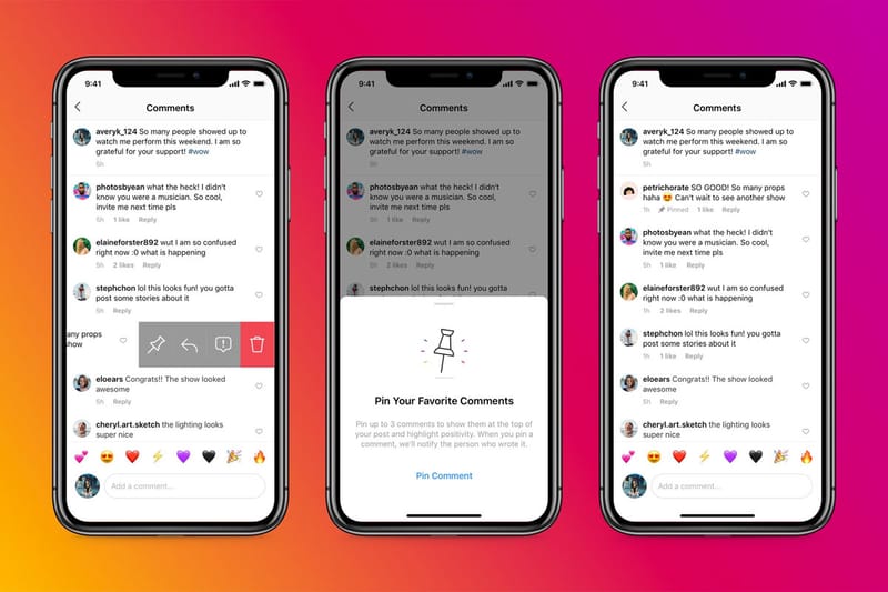 Instagram Launches Pinned Comments Feature Globally