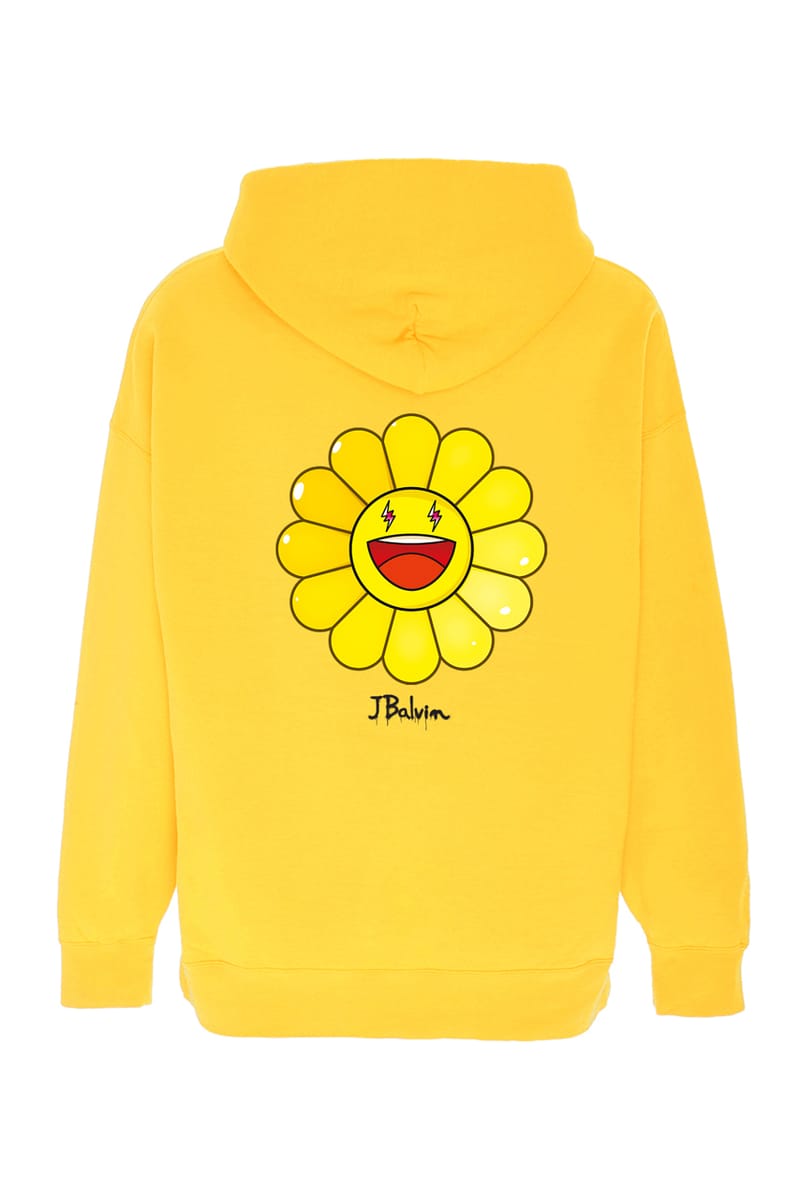 Takashi Murakami x Yuzu Rainbow Flower Hoodie