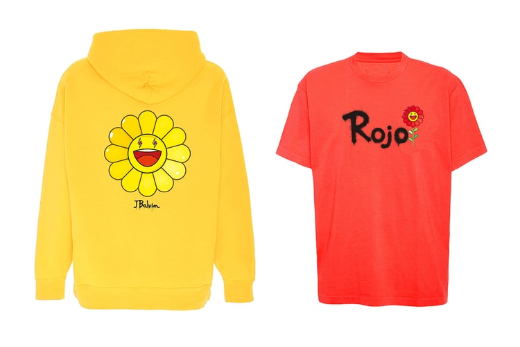 J Balvin and Takashi Murakami Prep Second Smiling Flower Capsule Collaboration