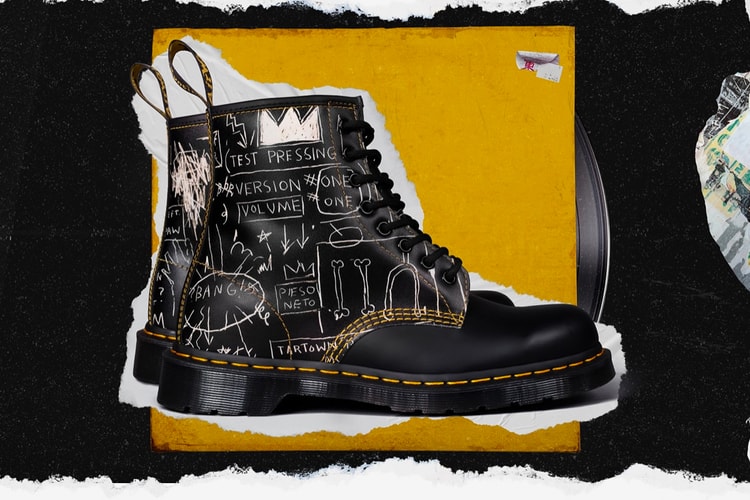 Dr. Martens' 1460 and 1461 Receive Jean-Michel Basquiat Artwork
