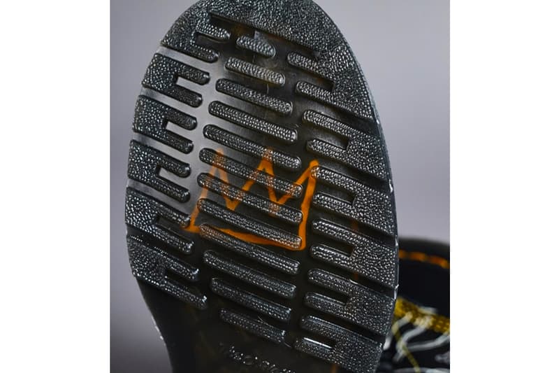 Jean Michel Basquiat Dr Martens Collection shoes boots footwear art New York Classic shoes 1460 abstract 1461 dustheads beat bop graffiti