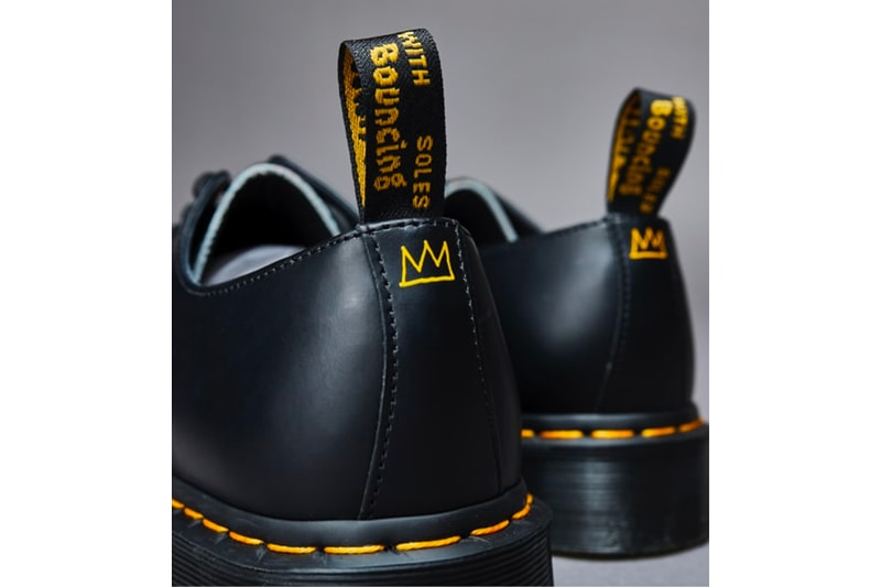  Jean Michel Basquiat Dr Martens Collection shoes boots footwear art New York Classic shoes 1460 abstract 1461 dustheads beat bop graffiti