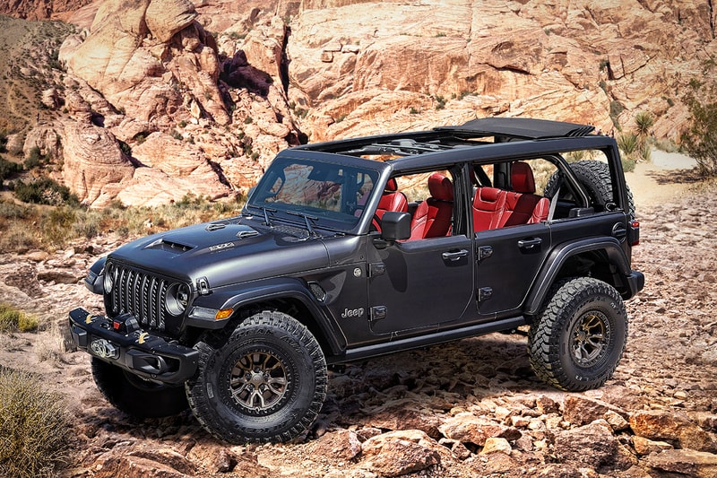Jeep V8 Wrangler Rubicon 392 Concept Revealed Ford Bronco Release Information Rival SUV American Truck 4x4 Closer Look 450 BHP 450 lb.-ft. torque