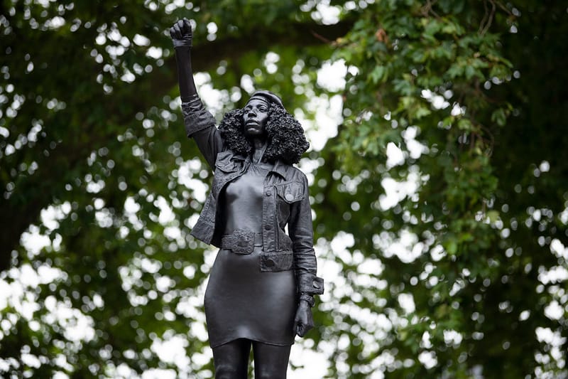 A Slave Trader Statue Has Been Replaced by a New Work of a #BlackLivesMatter Activist