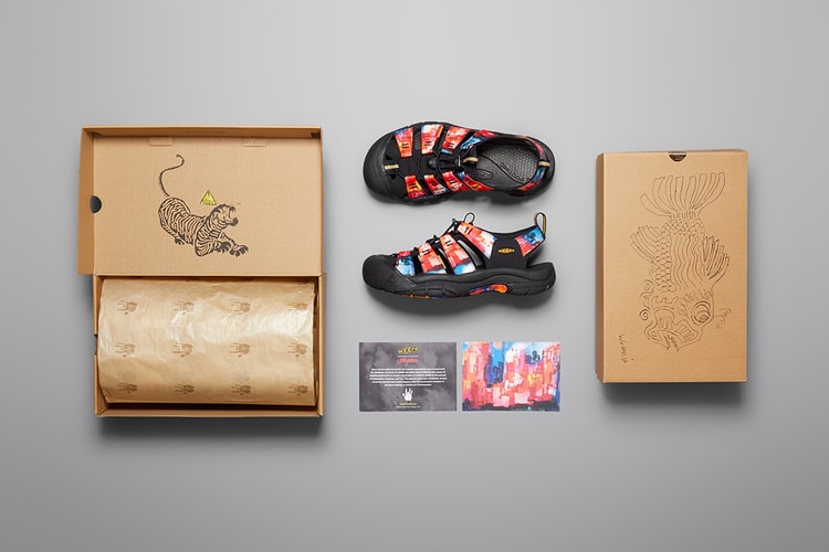 Jerry Garcia's Psychedelic Art Paints Four KEEN Sandals