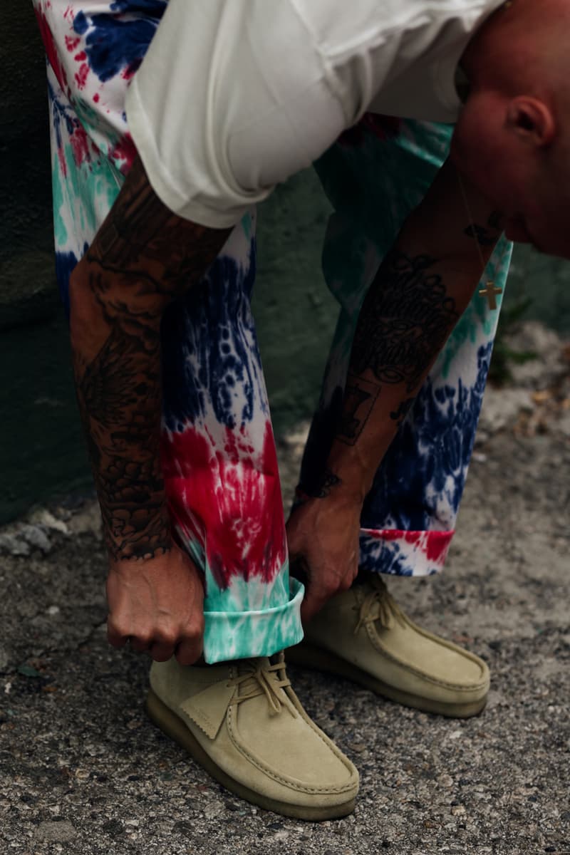 standard issue tees jsp jimmy gorecki summer 2020 july drop tie dye slacker pant cream suede concrete grey tees shorts made in usa official release date info photos price store list buying guide