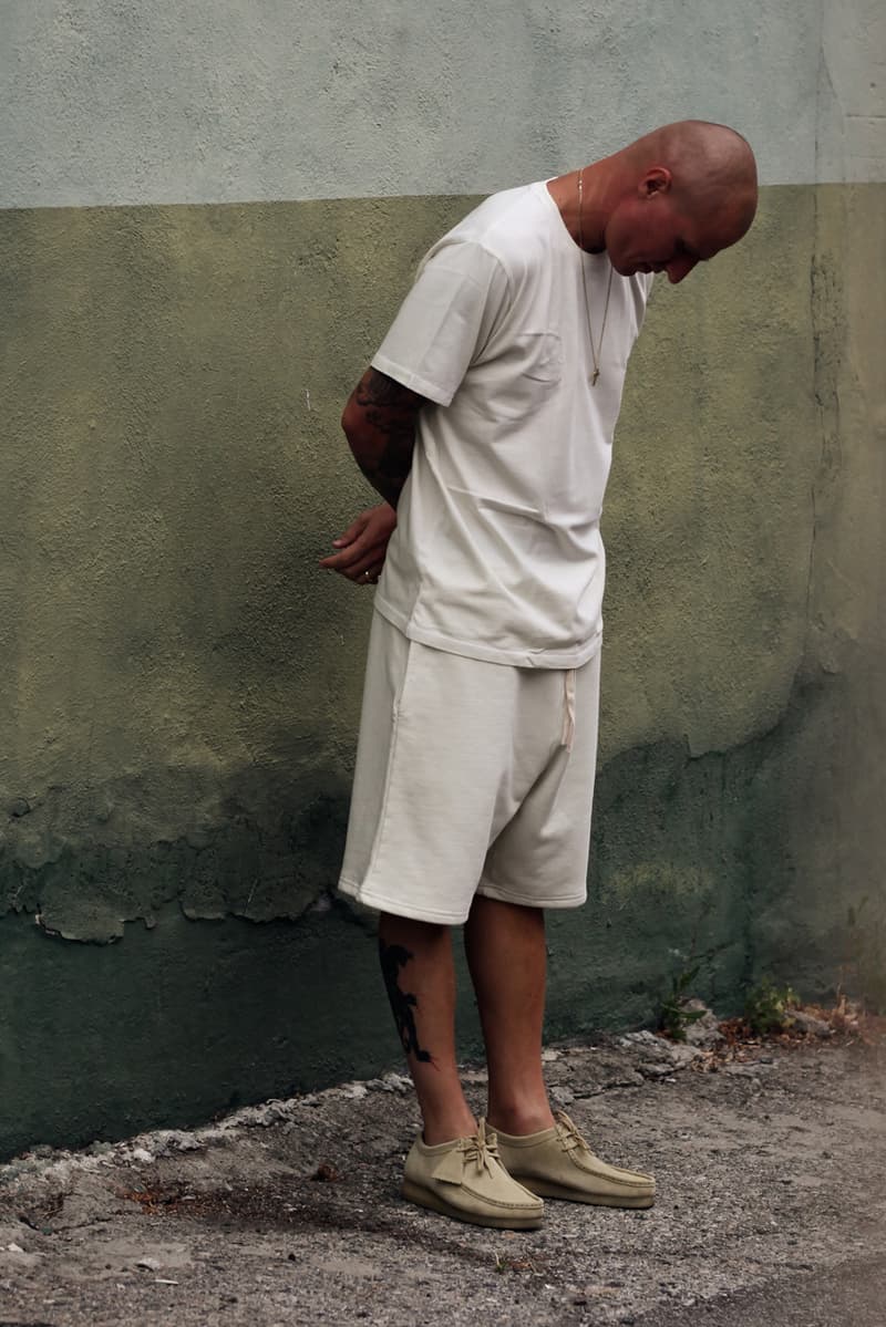 standard issue tees jsp jimmy gorecki summer 2020 july drop tie dye slacker pant cream suede concrete grey tees shorts made in usa official release date info photos price store list buying guide