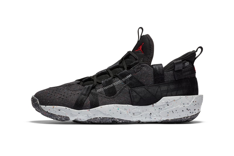 air jordan brand crater black university red nikegrind sustainable recycled CT0712 001 official release date info photos price store list buying guide