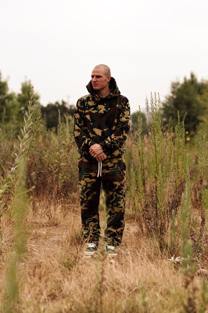 jsp standard issue tees jimmy gorecki french terry camo camouflage collection hoodie sweatshirt sweatpants sweatshort shorts official release date info photos price store list buying guide 