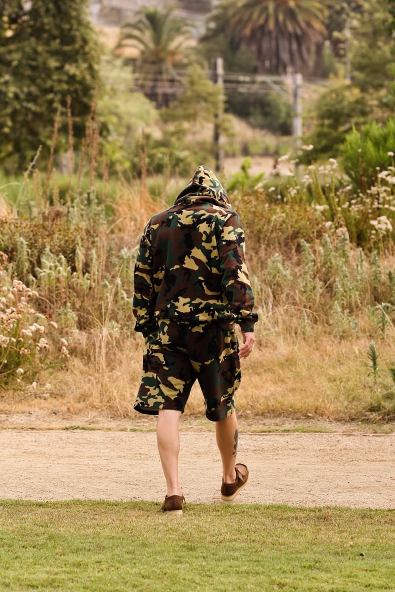 jsp standard issue tees jimmy gorecki french terry camo camouflage collection hoodie sweatshirt sweatpants sweatshort shorts official release date info photos price store list buying guide
