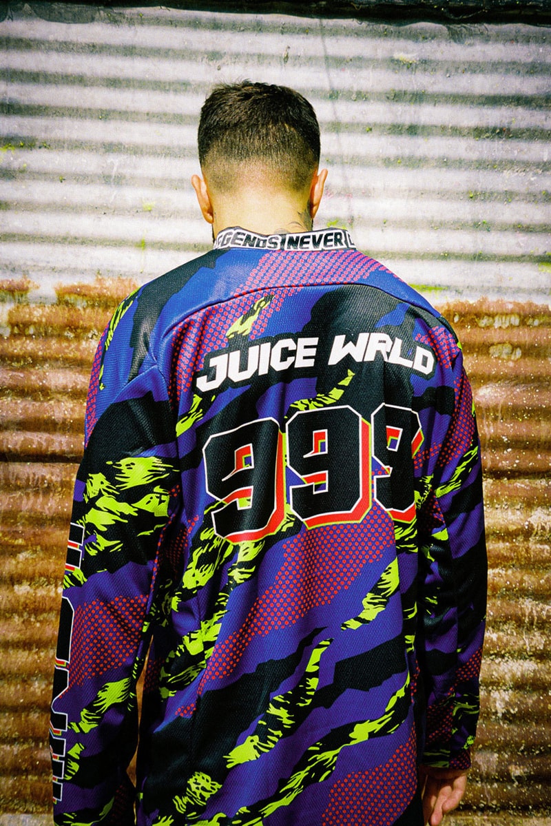 Juice WRLD x FaZe Clan 'Legends Never Die' Collaboration capsule collection clothing buy album single release date