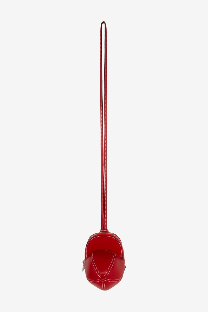 JW Anderson Baseball Nano Cap Bags red black menswear streetwear spring summer 2020 collection ss20 accessories lineup designer 
