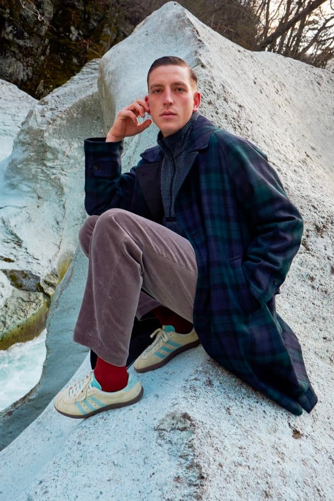 KAPTAIN SUNSHINE Fall Winter 2020 Lookbook menswear streetwear collection capsule japanese americana sartorial tailored functional apparel jackets coasts t shirts pants trousers