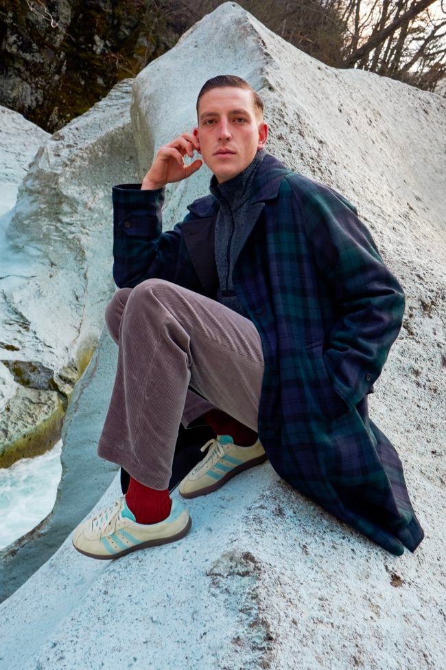KAPTAIN SUNSHINE Fall Winter 2020 Lookbook menswear streetwear collection capsule japanese americana sartorial tailored functional apparel jackets coasts t shirts pants trousers