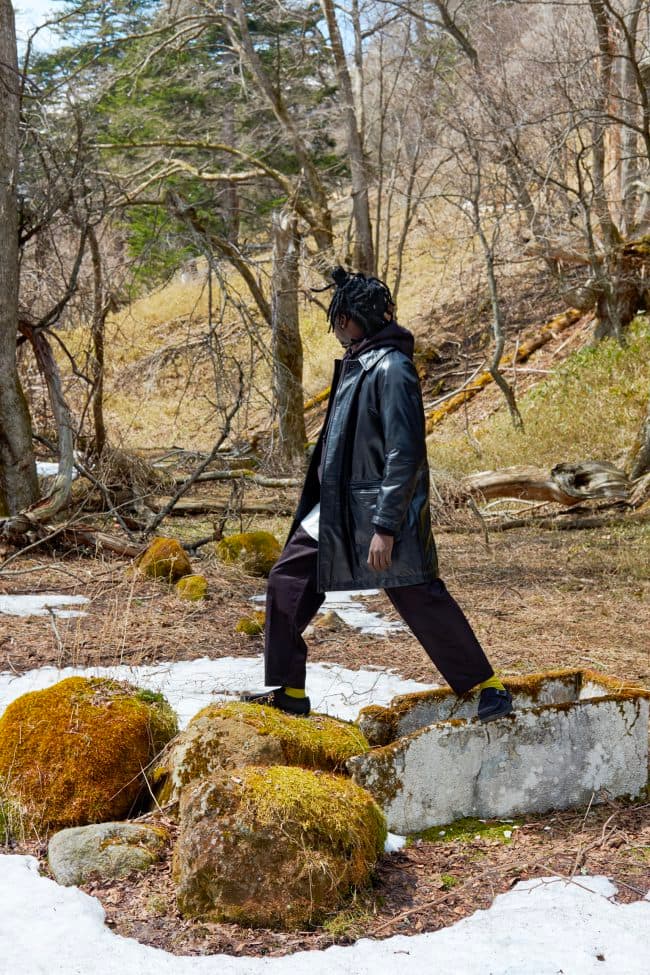 KAPTAIN SUNSHINE Fall Winter 2020 Lookbook menswear streetwear collection capsule japanese americana sartorial tailored functional apparel jackets coasts t shirts pants trousers