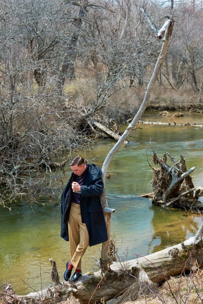 KAPTAIN SUNSHINE Fall Winter 2020 Lookbook menswear streetwear collection capsule japanese americana sartorial tailored functional apparel jackets coasts t shirts pants trousers