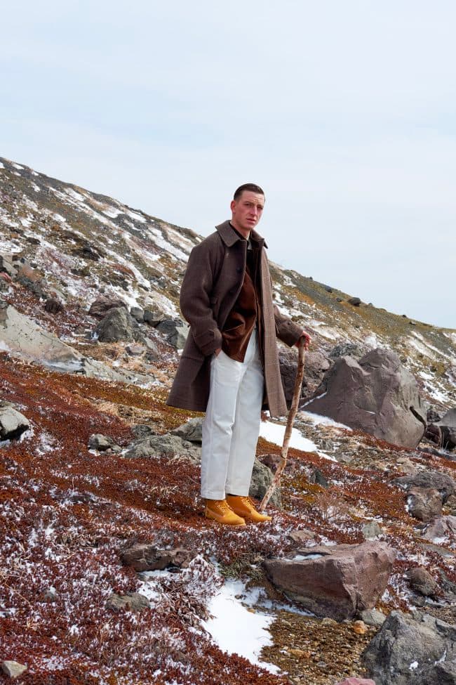 KAPTAIN SUNSHINE Fall Winter 2020 Lookbook menswear streetwear collection capsule japanese americana sartorial tailored functional apparel jackets coasts t shirts pants trousers