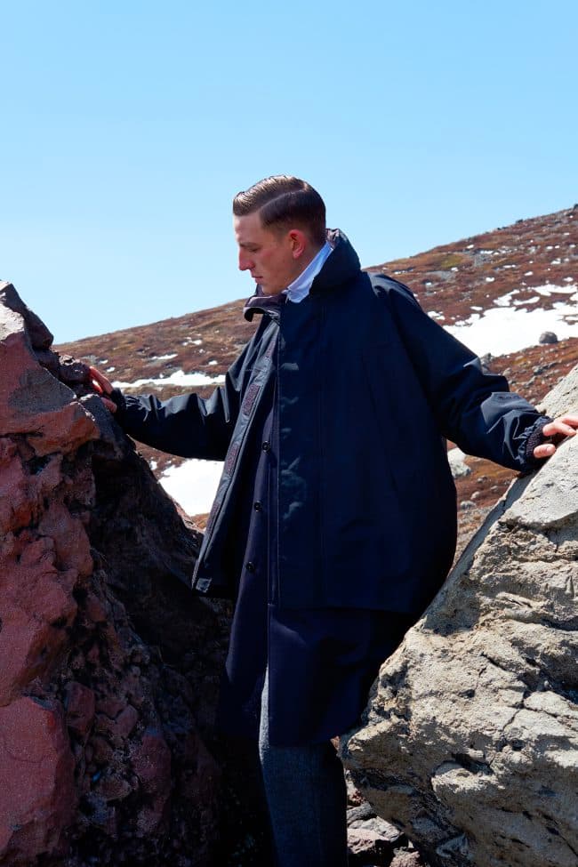 KAPTAIN SUNSHINE Fall Winter 2020 Lookbook menswear streetwear collection capsule japanese americana sartorial tailored functional apparel jackets coasts t shirts pants trousers